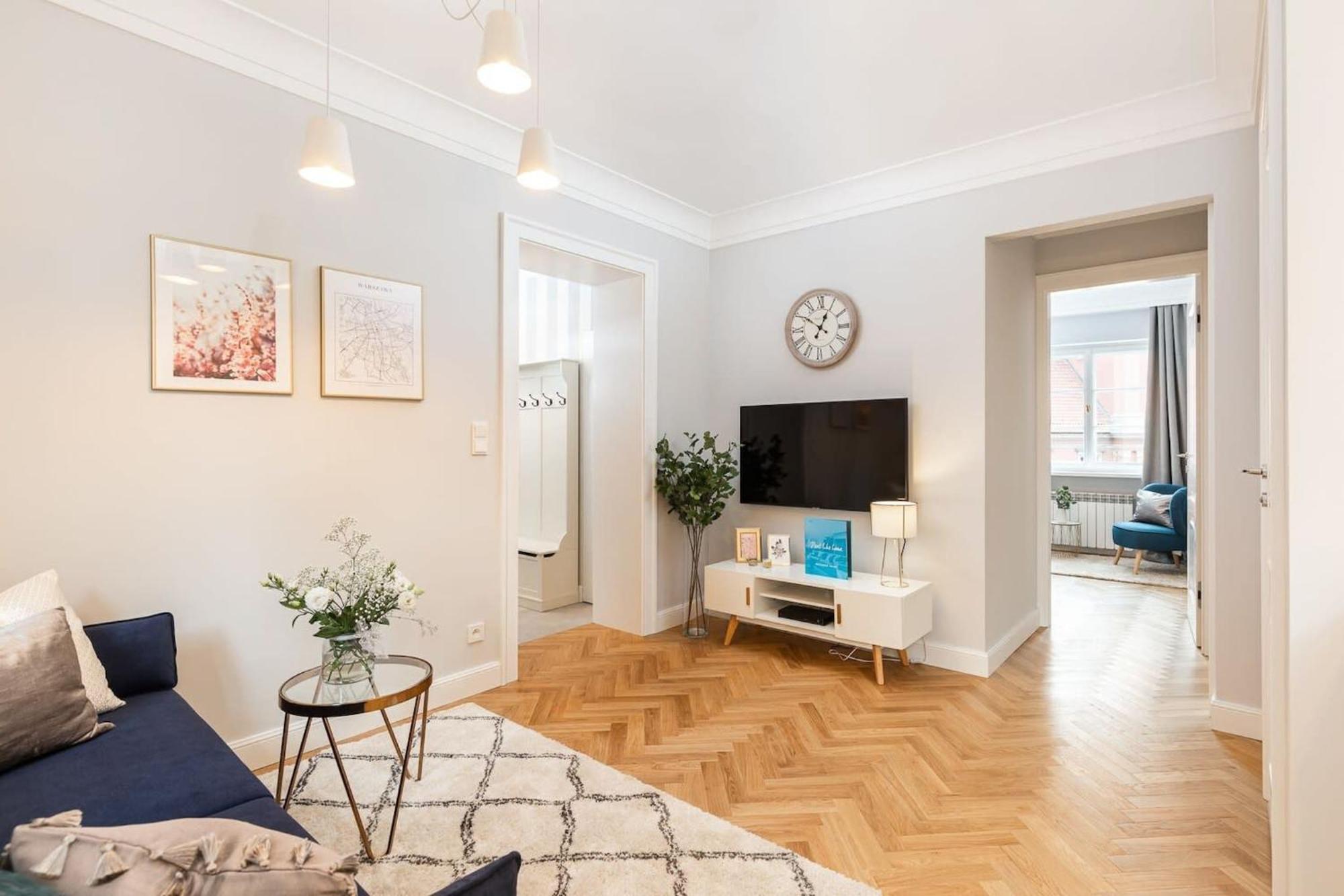 Plac Zamkowy - Apartment With City View By Noclegi Renters Varsó Kültér fotó